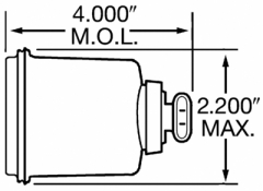 Scheinwerfer ABL - Headlamp Low  Camaro 93-97